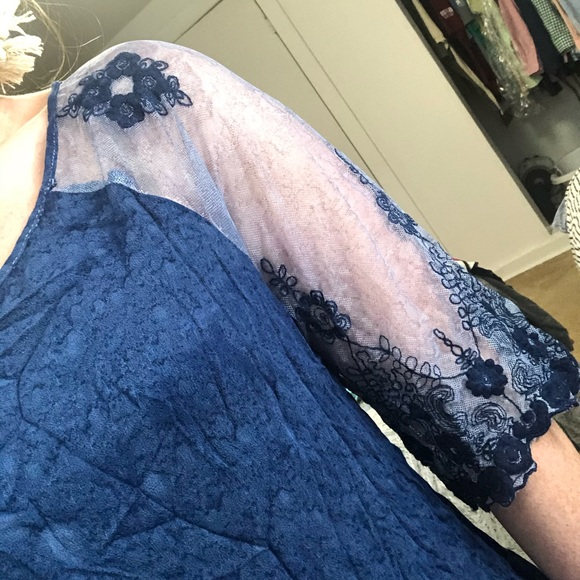 NWOT BKE Navy Layering Top - Picture 2 of 4